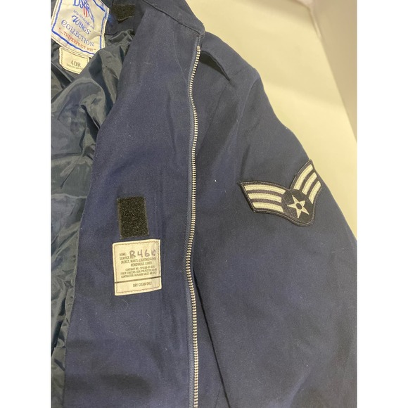 US MILITARY 8405-01-298-6893 Lightweight Jacket  Navy Blue size 40R - Picture 7 of 7